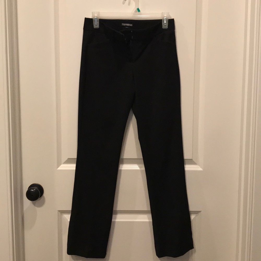 Black Express Editor Pants